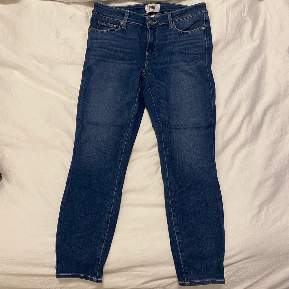 Paige Denim Verdugo crop jeans. Size 29.